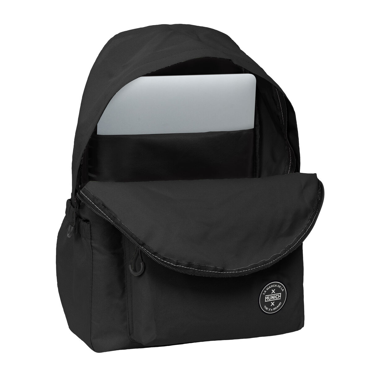 Laptop rygsæk Munich Black Sort 31 x 43 x 13 cm